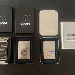 NEW 1990's Zippo lighters Jack Daniels NASCAR