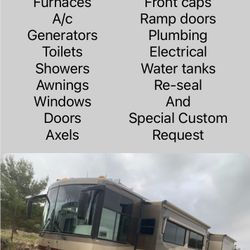 Rv Toy hauler, MotorHome 