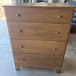 Vintage Refinished Dresser