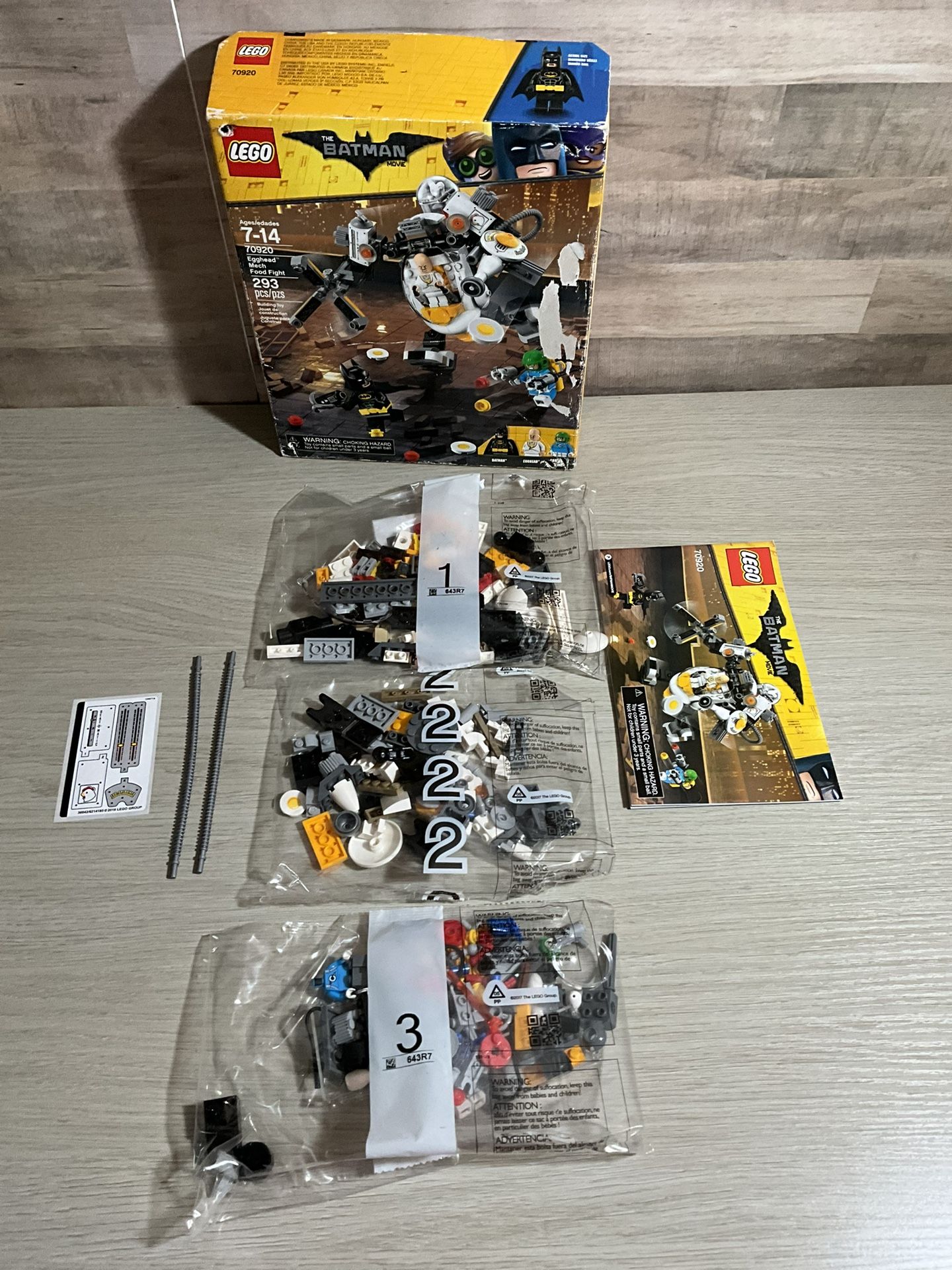 Lego Egghead Mech Food Fight 70920