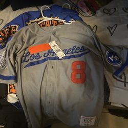 Kobe Bryant La Baseball Jersey