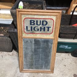 Bud Light Chalk Board
