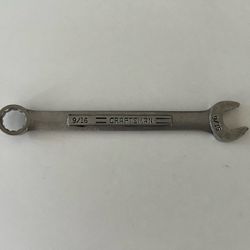 Vintage Craftsman 9/16" Combination Wrench 12 Point VV-44696 USA 