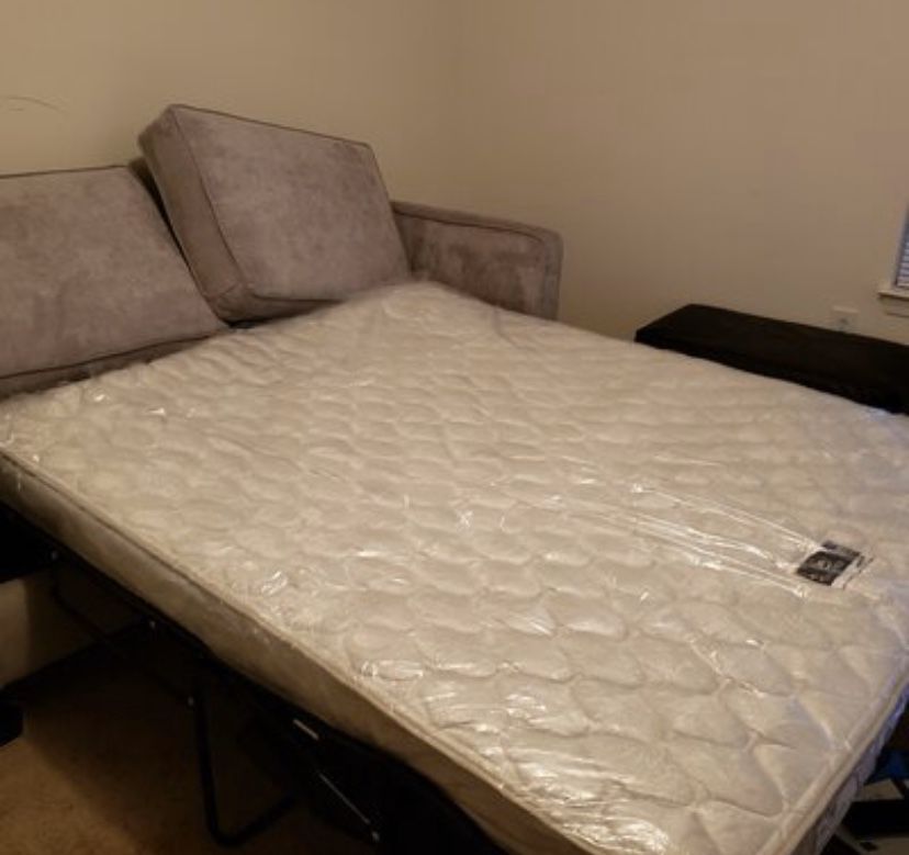 Free queen Serta sleeper sofa mattress