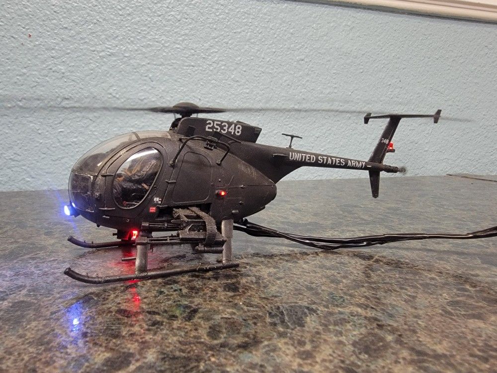 MH-6 Little Bird Model Helicopter