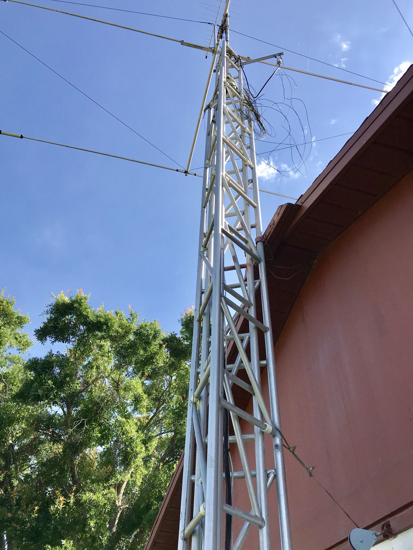 Aluma Tower 40’ Crank Up Tilt Over T-40H Ham Radio Tower Used