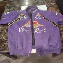 Vintage Matt Kenseth-Crown Royal Chase Authentic Nascar Jacket