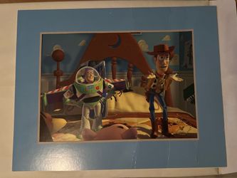 DISNEY 1996 Toy Story Exclusive Commemorative Lithograph