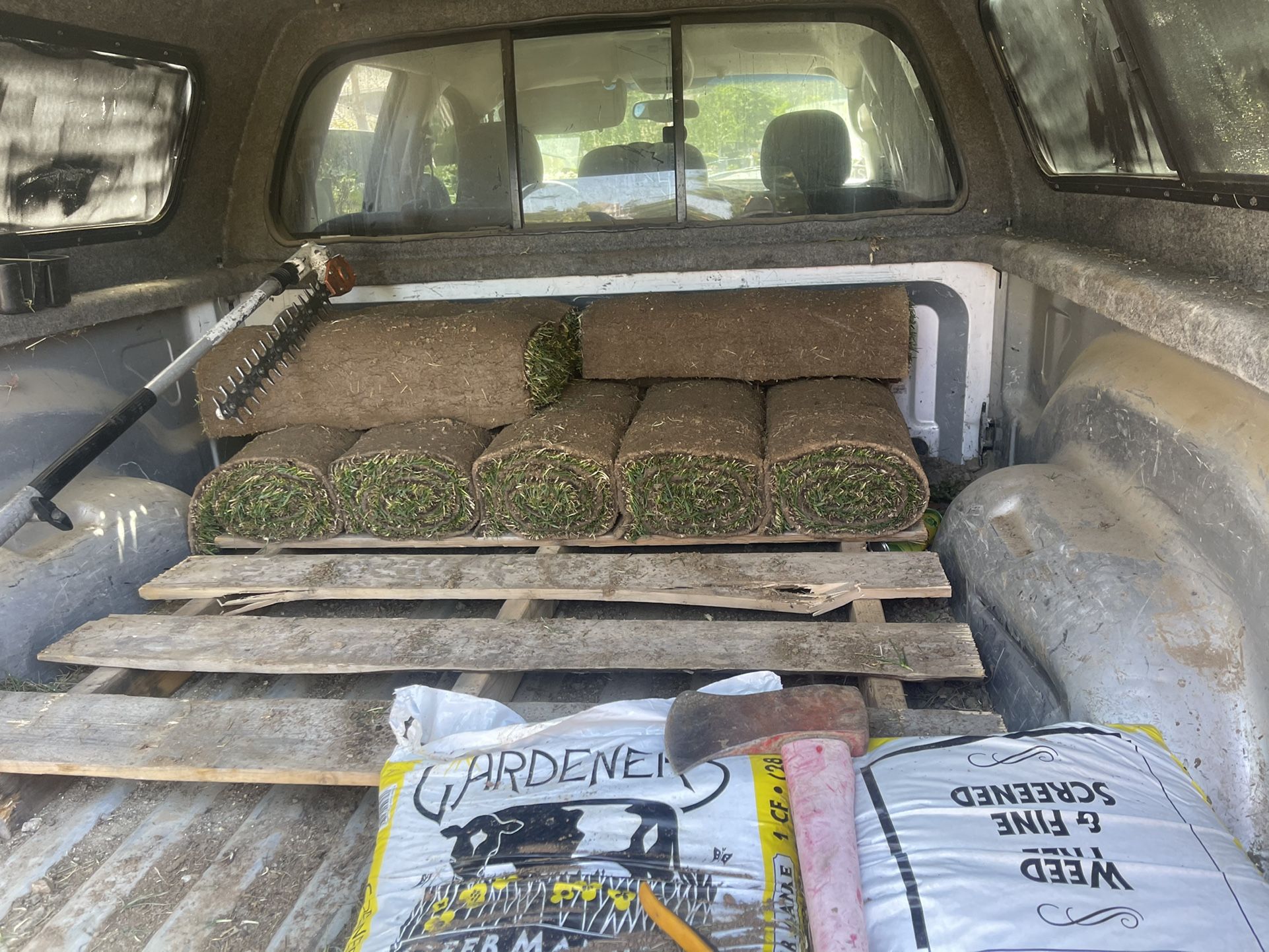 80 Square Feet Sod Fescue