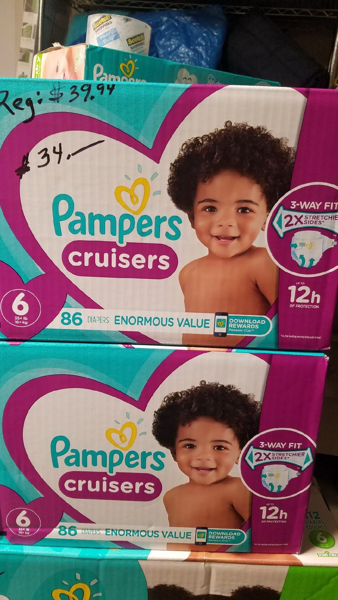 Pampers cruisers