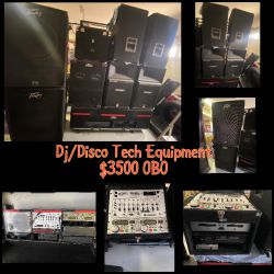 Dj/Disco Tech Equipment 
