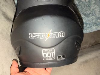 1Storm DJ11 Motorcycle Helmet Matte Black Medium