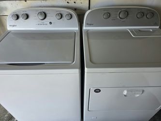 Washer and gas dryer