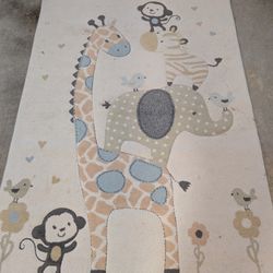 Giraffe Rug 5x7