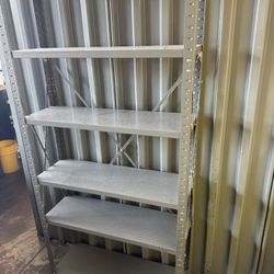 Heavy-Duty Metal Storage Shelf – Excellent Condition