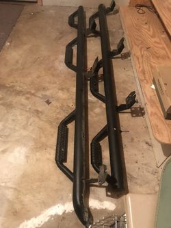 Ram 2015 1500 quad cab rough country wheel to wheel nerf steps