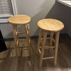 Wooden Bar Stools