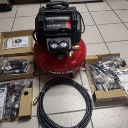 ***FACTORY SEALED 6 GALLON AIR COMPRESSOR COMBO KIT*****