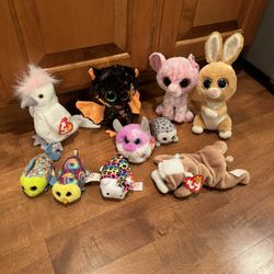 Huge Beanie Baby Stuffed Animal Bundle Shipping Available 