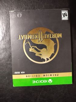 Xbox One Mortal Kombat 11 Premium Edition Hard Case Cover