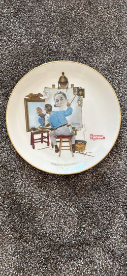 Norman Rockwell Collector Plate
