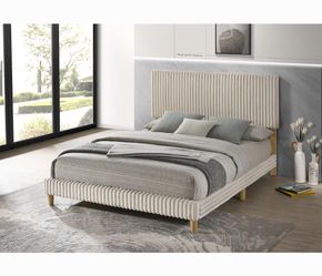 QUEEN BED FRAME NO MATTRESS