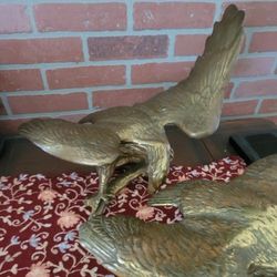 Vintage American Bald Eagle, 19" Long  X 13" Height  X 12" Wide 900 Both Or 500 Each Price Negotiable Obo