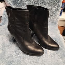 Carlos Santana Leather Boots