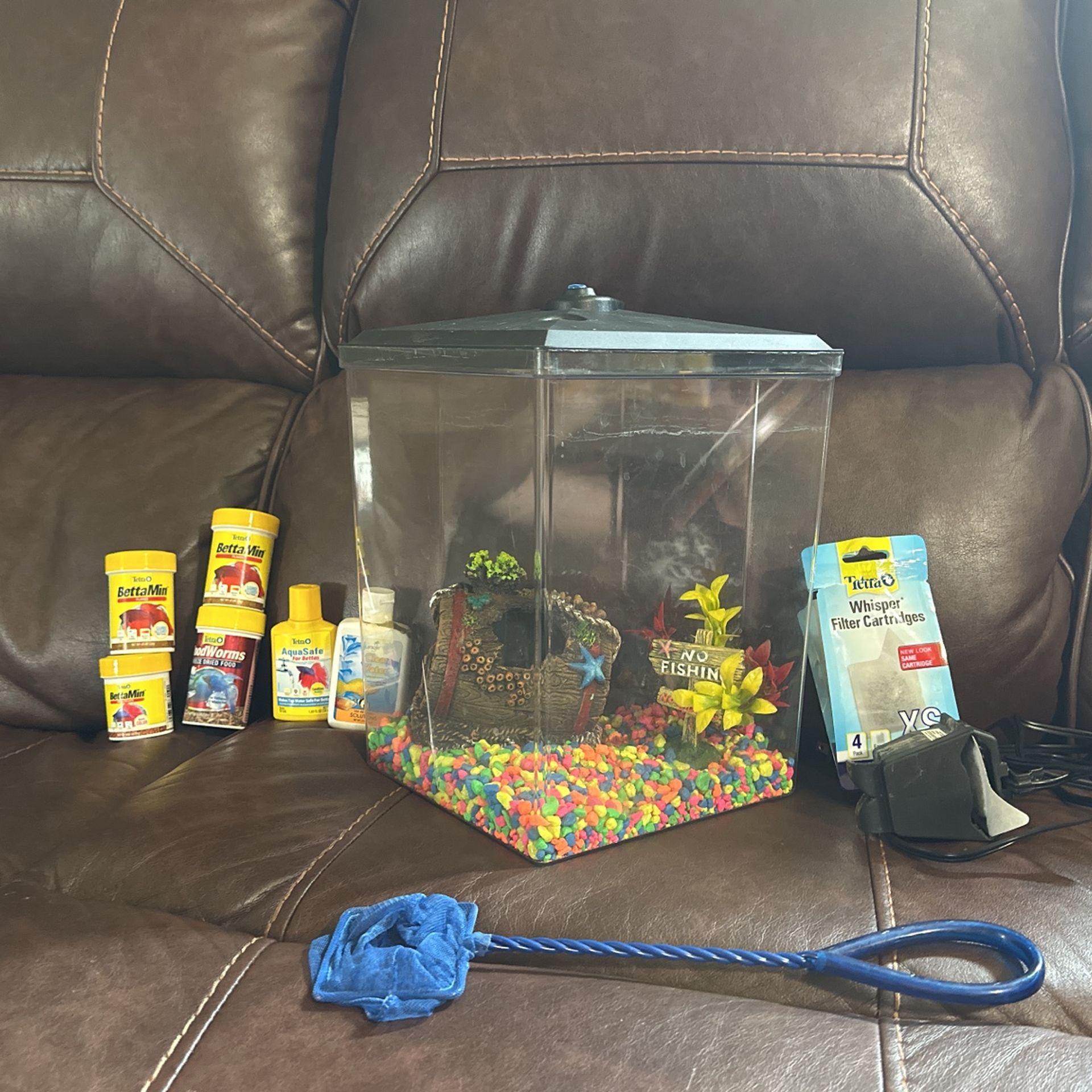 Fish Tank And Decor