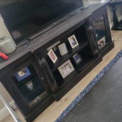 Solid Wooden Tv Console 