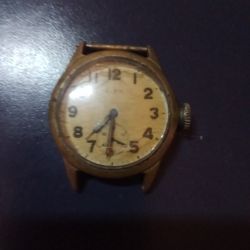 Korean War , Elgin - Fighter Pilot  Watch Face . Original!! inscription on back 