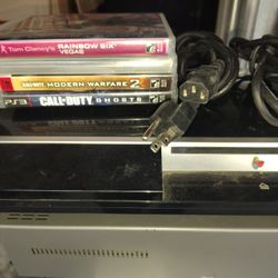 Ps 3 - it has everything but a controller 