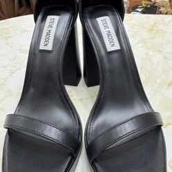 Steve Madden Elegant Black Heels Women’s Size 8