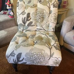 Floral chair