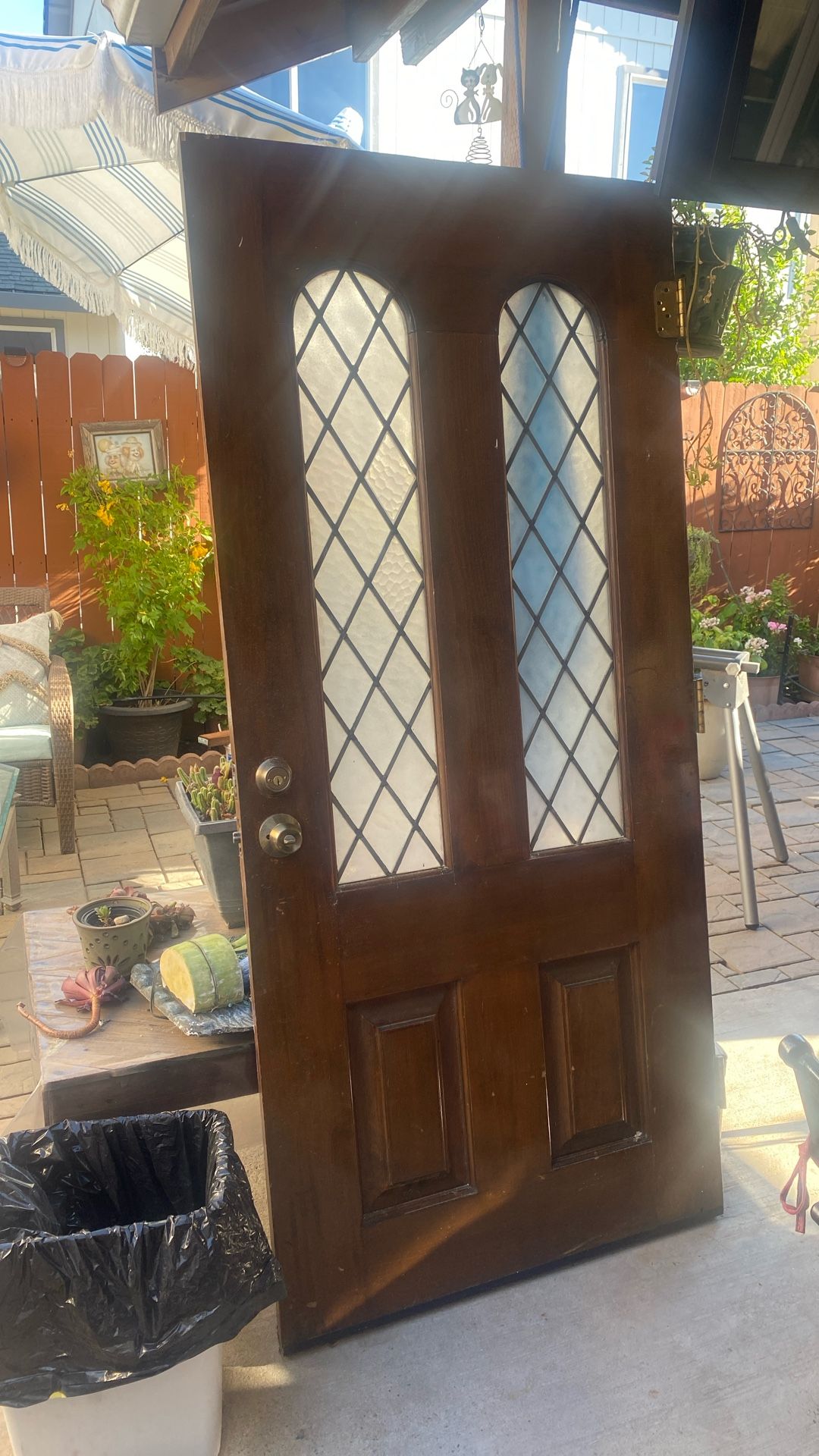 Exterior Wood Door