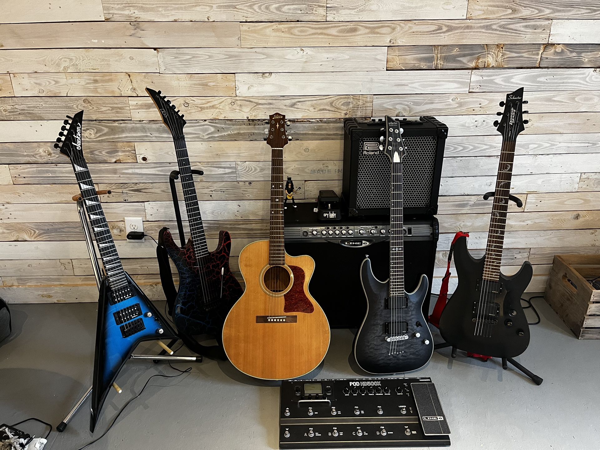 Guitars , Amps, And Pedals!