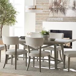 Bernhardt Albion 7-pc. Dining Set (Rectangular Table and 6 Side Chairs)