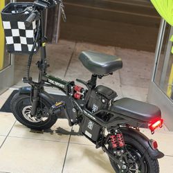 DDC SPORT FOLDING EBIKE 700W PEAK- 28 MPH-28-45MILES RANGE-ALARM  Folding Electric Bike for Adults, 700W Peak Motor 28MPH, 48V 20Ah Removable Battery 