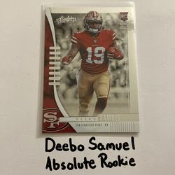 Deebo Samuel Washington Commanders All-Pro WR Absolute Rookie Card.
