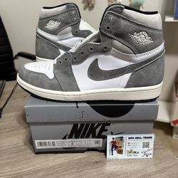 Size 8 - Air Jordan 1 Retro OG High Washed Black 2023