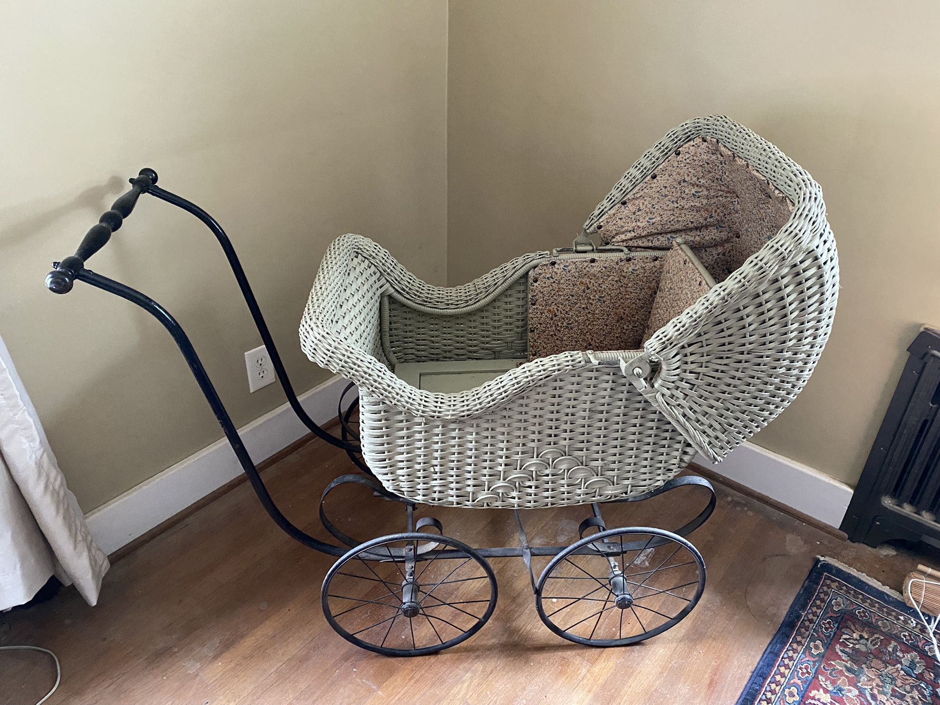 Vintage Baby Carriage Stroller Carrier 