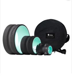 Chirp Relief Wheel Back Neck Pain 3 Pack Set w/ Travel Case