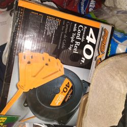 40 Ft Retractable Extension Cord 