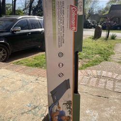 Coleman Self Inflating Mat With Pillow 