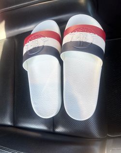 Moncler slides brand new never wore