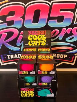 NeeDoh Cool Cats Squishy Toy by Schylling