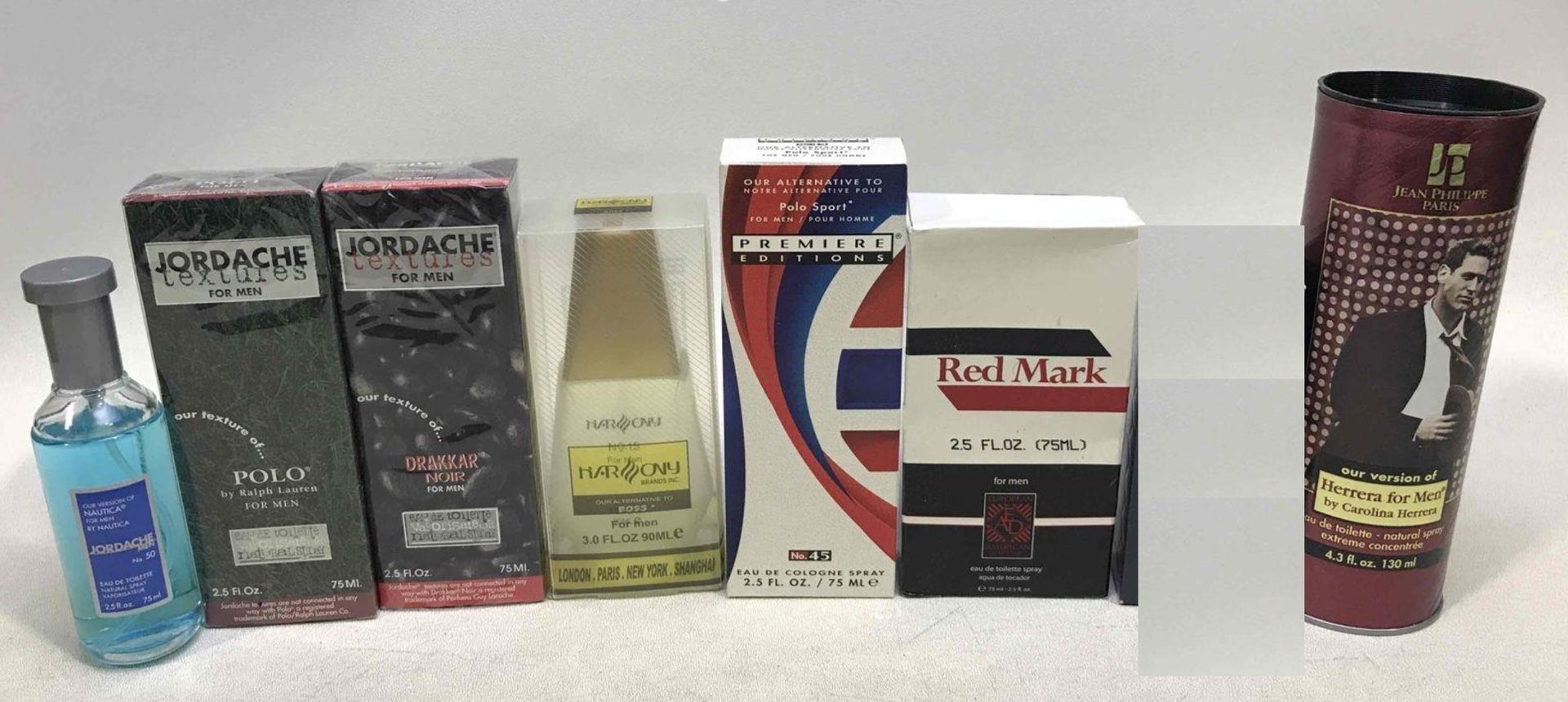 7 Men's Fragrances Cologne Bundle