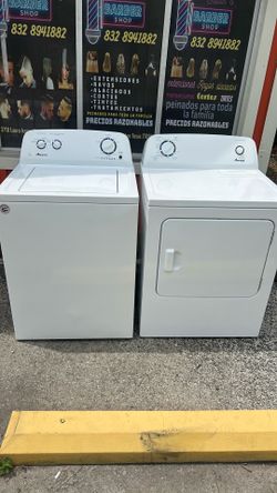 Amana washer and electric dryer