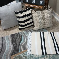 Rugs And Throw Pillows 