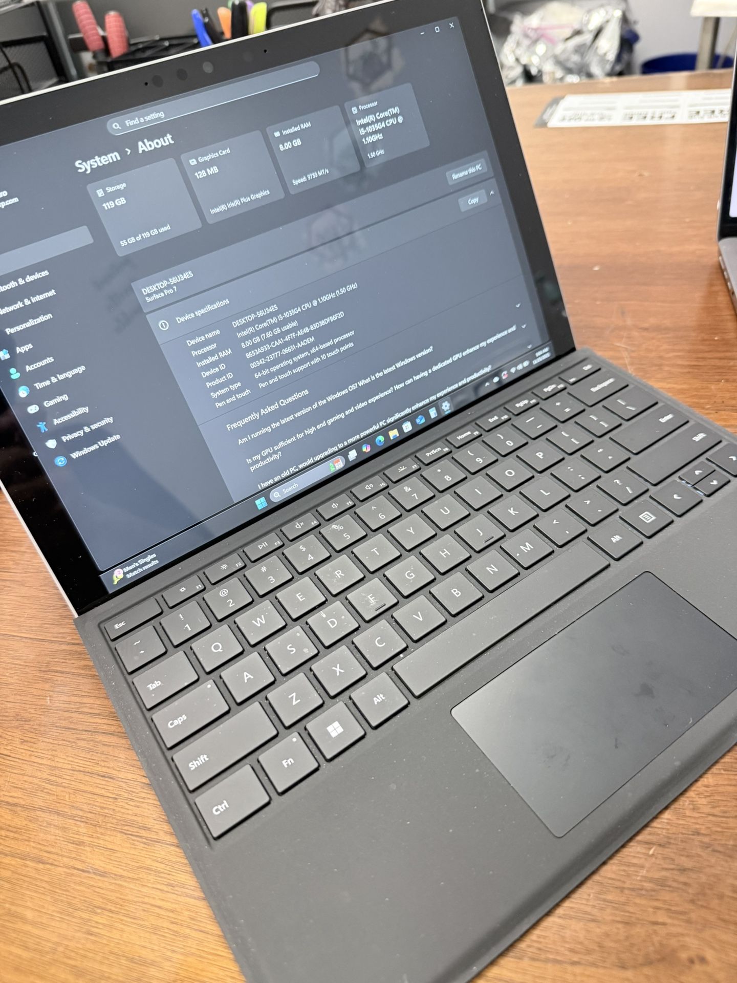 Microsoft Surface Pro 7